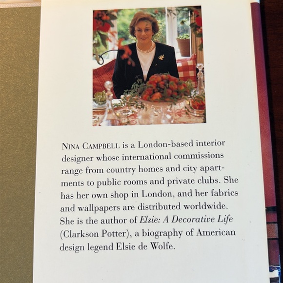 'The Art of Decoration' Book by Nina Campbell, Hardback with book jacket - Picture 5 of 8